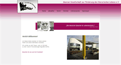 Desktop Screenshot of moersergesellschaft.de